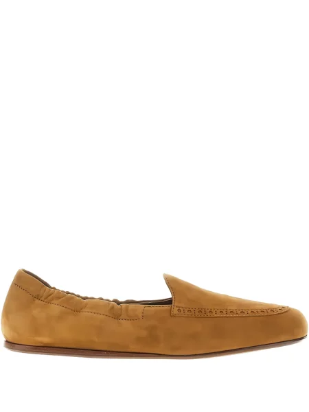 Pantofi loafer Church's din piele de căprioară maro