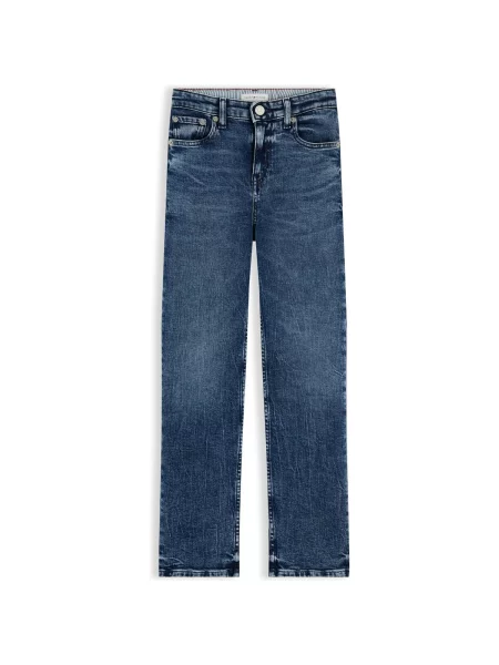 Široké džínsy Tommy Hilfiger modrá