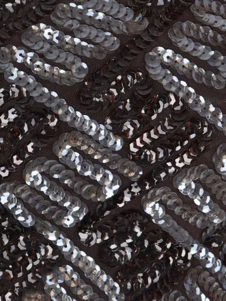 Top P.a.r.o.s.h. cu paiete maro