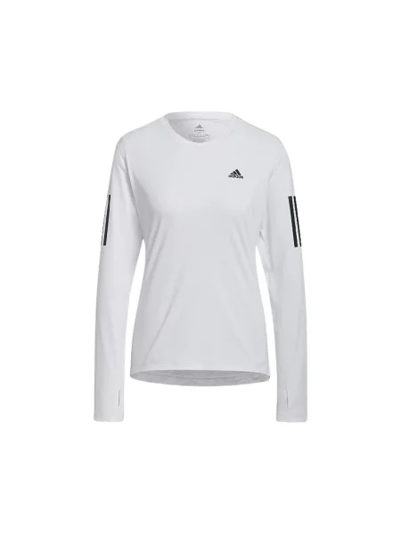 Tricou mânecă lungă Adidas alb