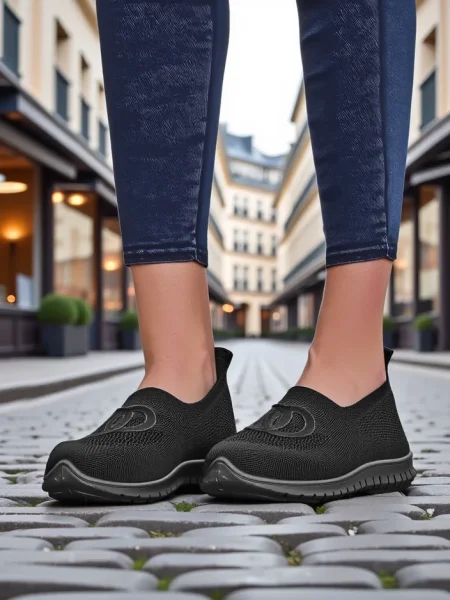Mocasini Resti negru