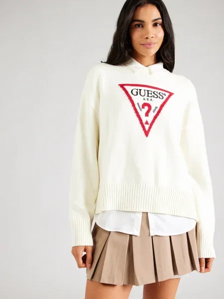 Pulover Guess Jeans bela