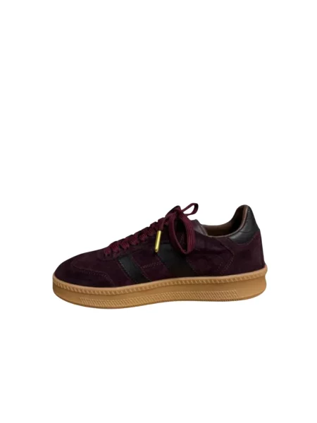 Sneakersy Hip zamszowe czerwone