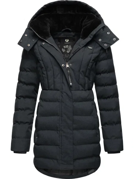 Ragwear Palton de iarnă Ashanta' negru