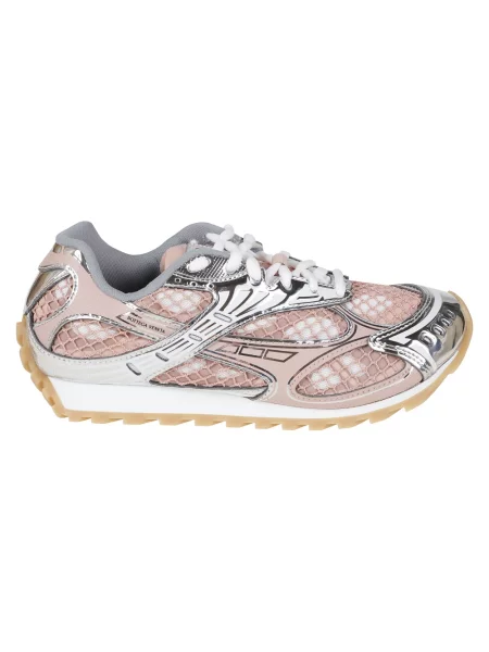 Sneakersy Bottega Veneta różowe
