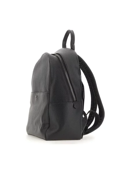 Torba Gianni Chiarini skórzana pleciona czarna