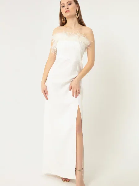 Rochie de seară Lafaba alb