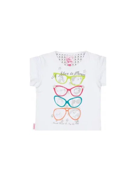 Tricou copii Miss Girly gri
