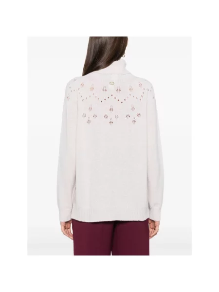 Sweter Twinset beżowy