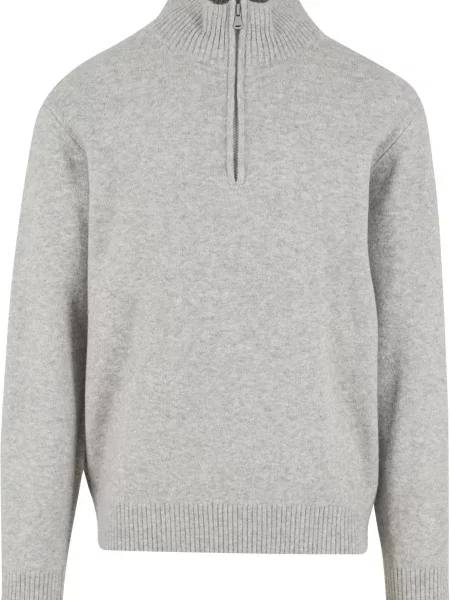 INDICODE JEANS Pulóver Bertrax melír szürke