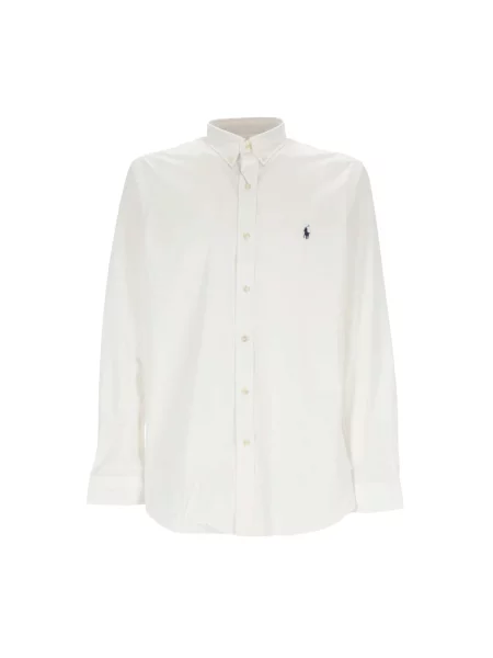 Haftowana koszula Polo Ralph Lauren biała