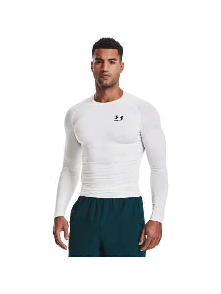 Tričko Under Armour s dlouhými rukávy bílé