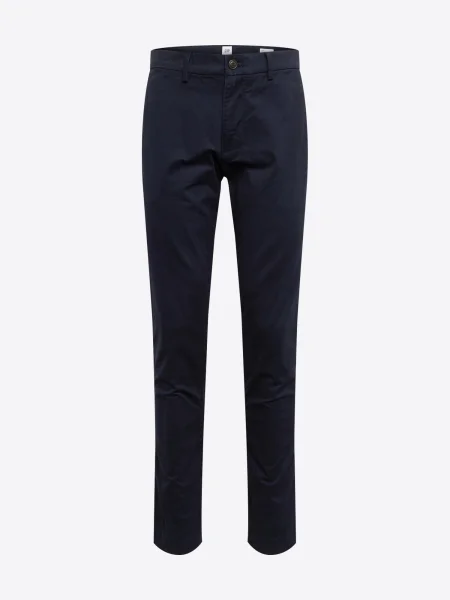 GAP Chino hlače V-ESSENTIAL KHAKI SLIM FIT mornarsko plava