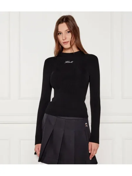 Karl Lagerfeld Blúz | fekete