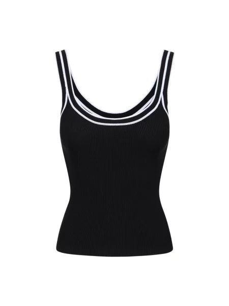 Top Iceberg na ramiączkach czarny