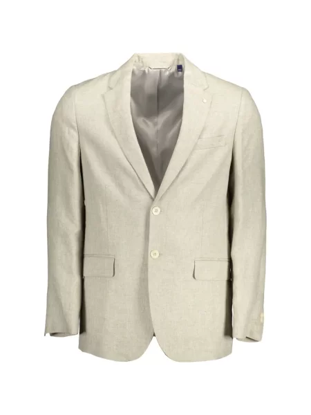 Geacă Gant cu model herringbone cu rever