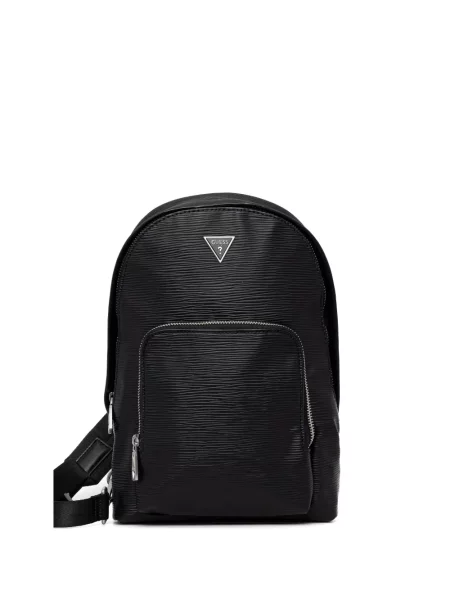 Rucsac Guess cu autograf negru