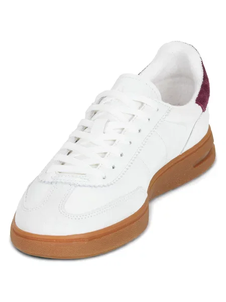 Sneakerși Polo Ralph Lauren din piele alb