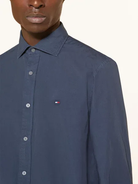 Tommy Hilfiger Košile Regular Fit tmavě modrá