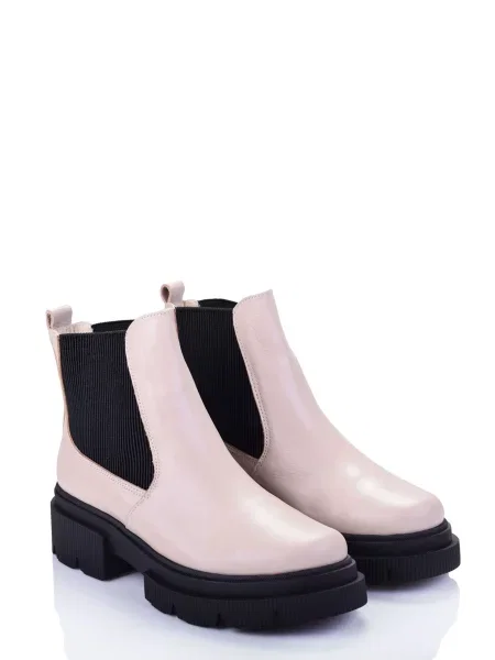 Ботинки челси Derisan бежевые