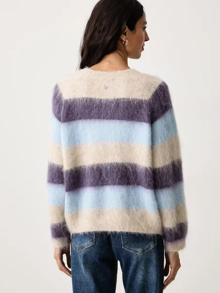 Sweter Mos Mosh fioletowy