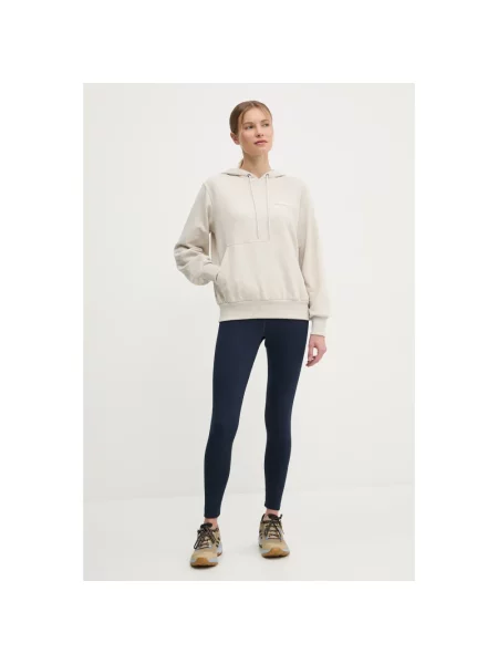 Bluza z kapturem Columbia z kapturem beżowa