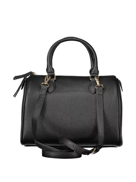 Shopper kabelka Mario Valentino s autogramem černá