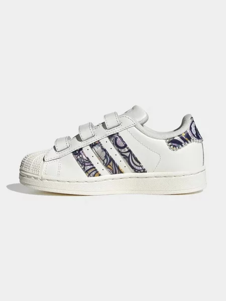 Adidas Originals LIBERTY LONDON SUPERSTAR II кросівки дитячі шкіряні