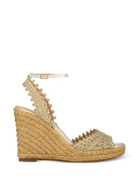 Espadrile Aquazzura auriu