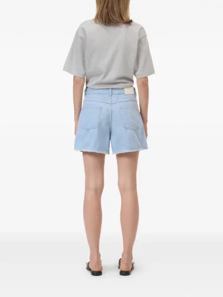 Pantaloni scurți din denim Closed albastru