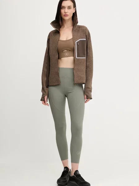 Športová podprsenka adidas by Stella McCartney hnedá