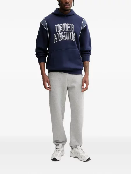 Hanorac cu glugă Under Armour cu imagine albastru