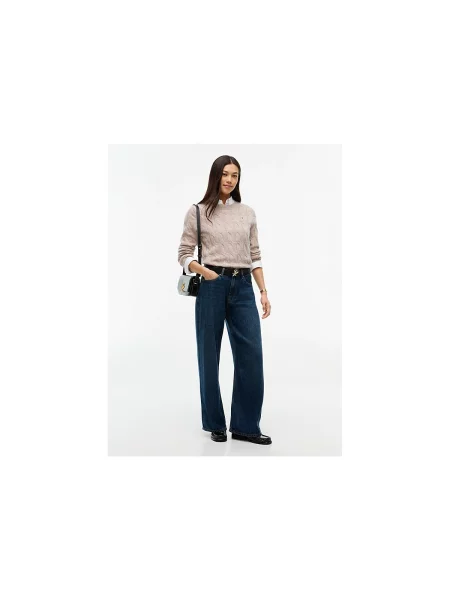 Sveter Tommy Hilfiger béžová