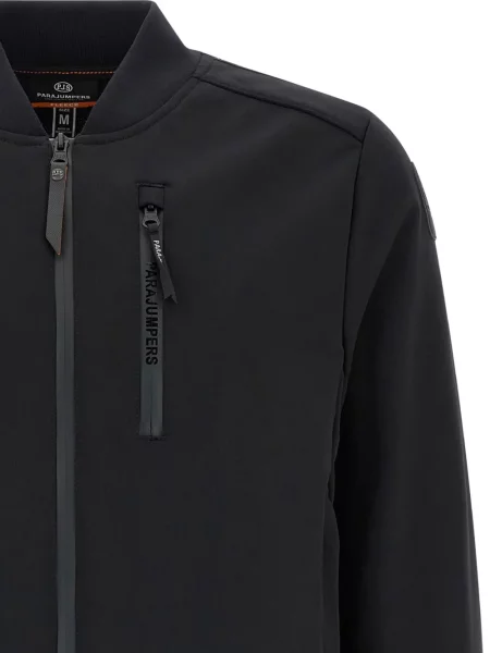 Cipzáras melegítő felső Parajumpers autogrammal fekete