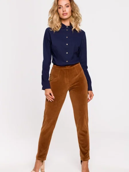 Kalhoty Made Of Emotion hnědé