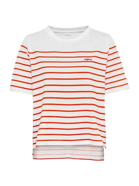 LASCANA Majica rdeča bela