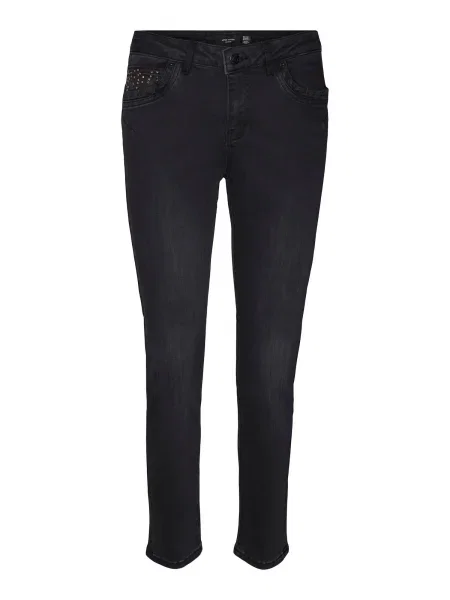 VERO MODA Jeans YOURS denim negru