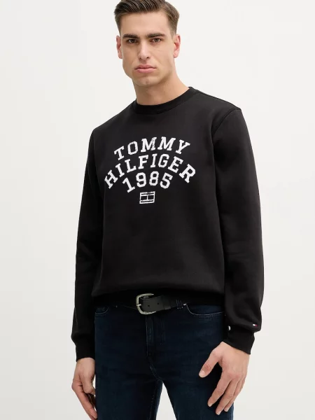 Pulover Tommy Hilfiger črna