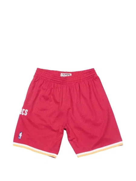 Pantaloni scurți Mitchell & Ness cu autograf roșu