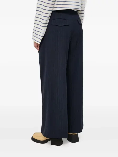 Pantaloni Lovechild cu dungi albastru