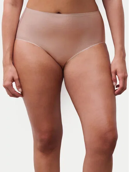 Chantelle Класически бикини с висока талия Soft Stretch бежов