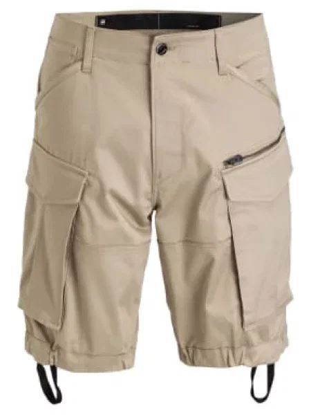 G-Star Szorty Bojówki Loose Fit beige beżowe