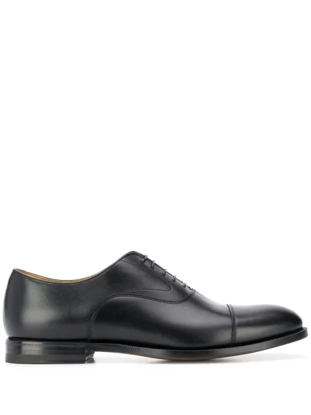 Oxford Scarosso din țesătură twill negru