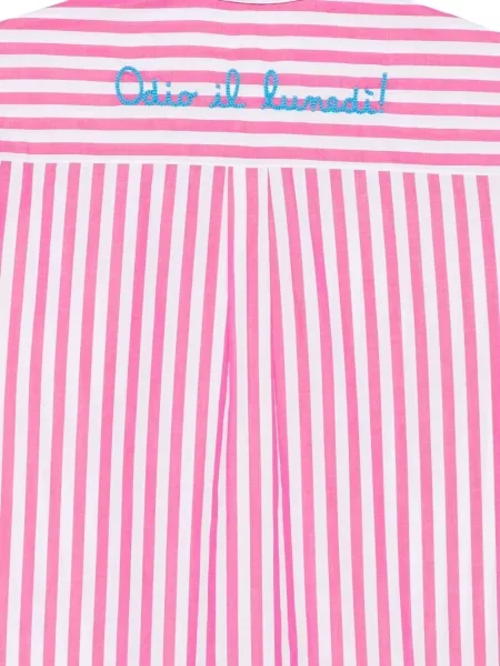 Koszula Mc2 Saint Barth w paski różowa