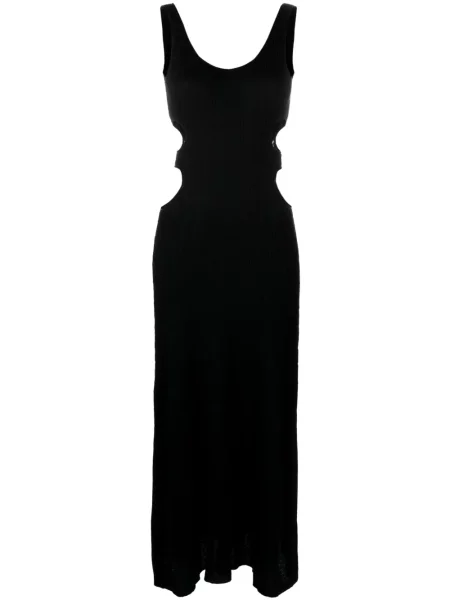 Rochie maxi Chloé de costum negru