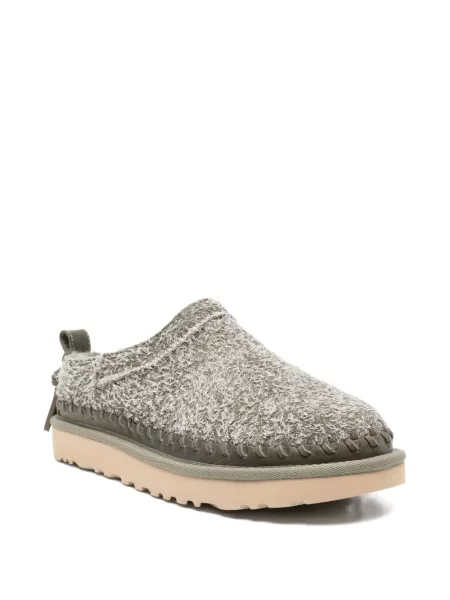 Papuci tip mules Ugg fără toc verde