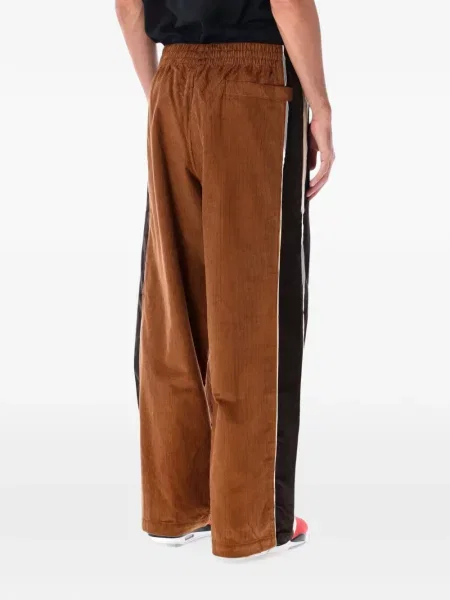Pantaloni Jordan de catifea cord alergare maro