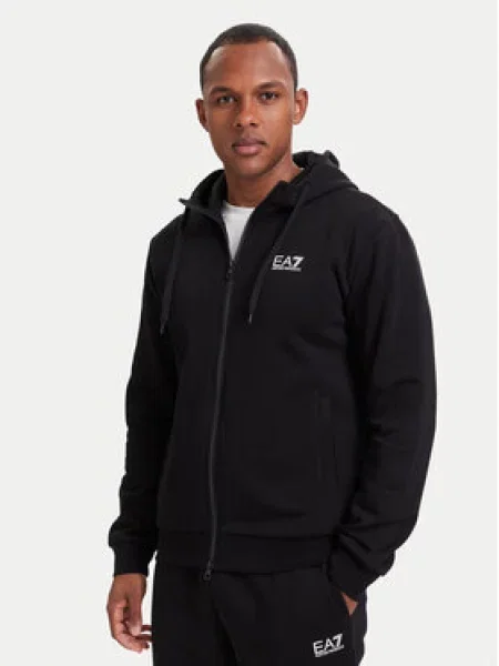 Futó melegítő szett Ea7 Emporio Armani fekete