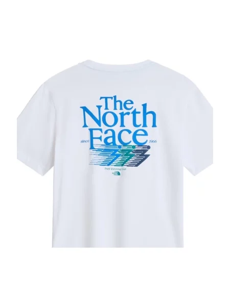 Retro tričko The North Face biela