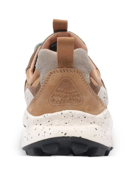Sneakersy Flower Mountain zamszowe w kwiatki szare